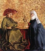 WITZ, Konrad King Solomon and the Queen of Sheba qr oil on canvas